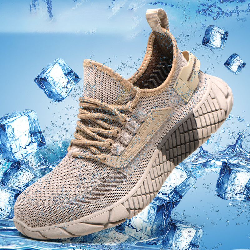 Vyriški apsauginiai batai nuo suspaudimo ir pradūrimo, vyriška plieninė kepurė, Verde darbo batai, elastinė sagtis