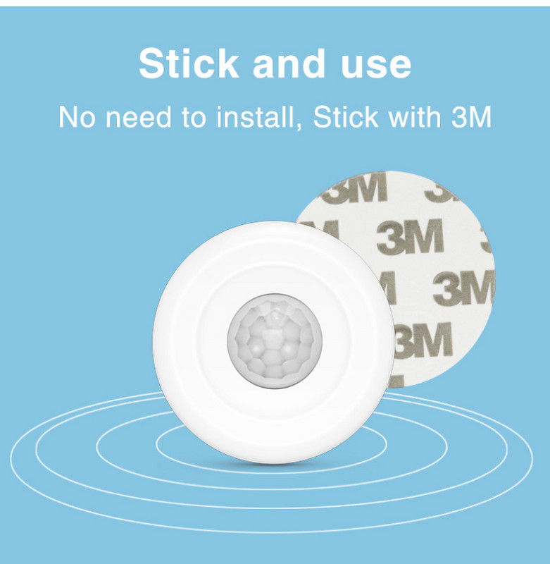 CORUI WiFi Smart PIR Senzor de mișcare Detector uman Smart Life Tuya App Control Sistem de alarmă Smart Work with Alexa Google Home