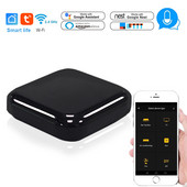 Tuya WiFi IR tālvadības pults gaisa kondicionētājam TV Smart Home infrasarkanais universālais tālvadības pults atbalsts Alexa Google Home