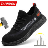 Uus disain Ohutussaapad Meestele Purunemisvastased Turvajalatsid Terasest varvasaapad Meeste Ehitusturvasaapad Tossud