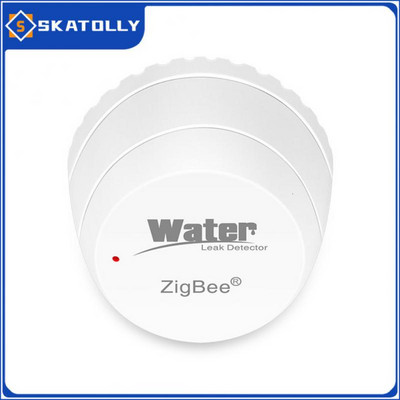 Работа Smart Life App Поддръжка на сензор за вода Smart Life App Детектор за изтичане на вода Tuya Zigbee Напомняне за ниска батерия Дистанционно напомняне