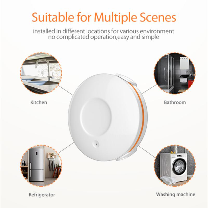 RYRA Tuya ZigBee senzor curenja vode Bežični detektor poplave Pametni dom Detekcija curenja vode Upozorenje o prelijevanju razine vodeb