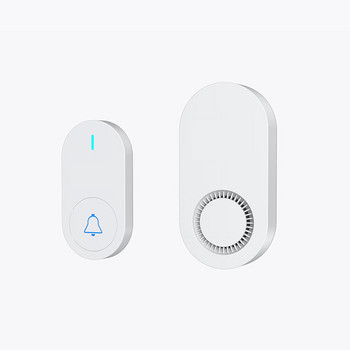 Smart Home Wireless Doorbell Welcome Power-off Memory 433MHz Προστασία ασφαλείας Συναγερμός Doorbell 43 Μετάδοση ηχητικού σήματος