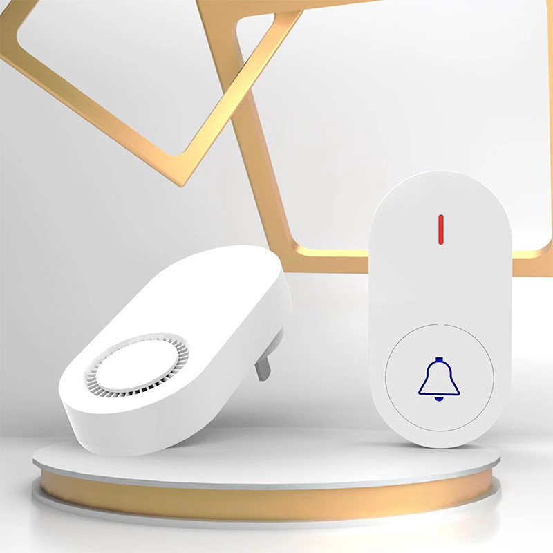 Smart Home Wireless Doorbell Welcome Power-off Memory 433MHz Προστασία ασφαλείας Συναγερμός Doorbell 43 Μετάδοση ηχητικού σήματος