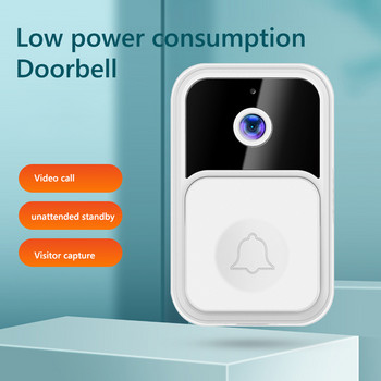 1080P UHD Wireless Doorbell Tuya APP 2.4G WiFi Door Bell Κάμερα νυχτερινής όρασης Ασφάλεια βίντεο ενδοεπικοινωνίας Φωνητική αλλαγή για διαμερίσματα