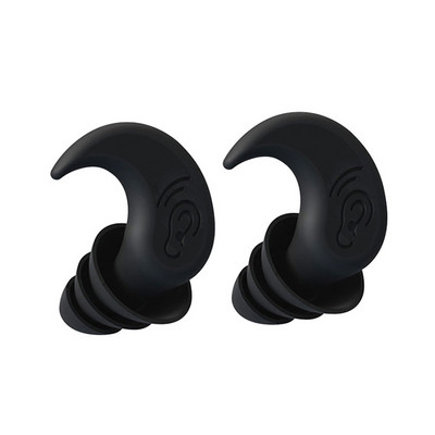 Prettrokšņa silikona ausu aizbāžņi Ūdensnecaurlaidīgi peldēšanas ausu aizbāžņi gulēšanai niršanas sērfošanai Mīksts komforta peldēšanas ausu aizsargs