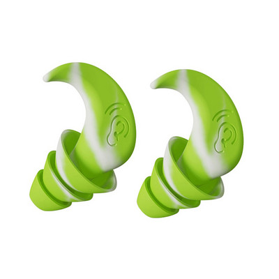 Prettrokšņa silikona ausu aizbāžņi Ūdensnecaurlaidīgi peldēšanas ausu aizbāžņi gulēšanai niršanas sērfošanai Mīksts komforta peldēšanas ausu aizsargs