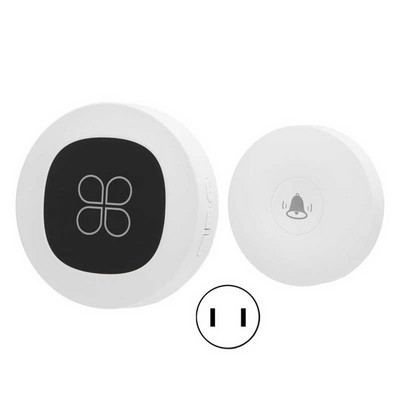 Pašģenerējošs bezvadu durvju zvana komplekts 58 melodijas, 4 sējumu ūdensnecaurlaidīgs durvju zvans mājām AC110