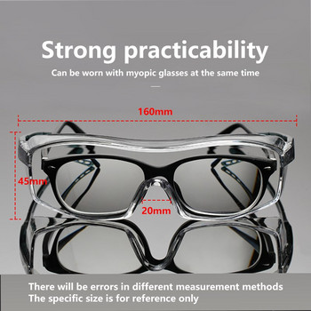 Andanda Safety Glasses View3000OTG Goggles Προστατευτικά Γυαλιά Εργασίας Αντιθαμβωτικά/Απροστατευτικά Γυαλιά Σκόνης/Γρατσουνιές/UV Προστατευτικά γυαλιά για εργασία