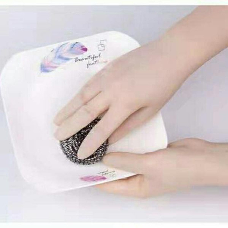 Vienkartinės silikoninės pirštinės pailgintos ir pastorintos A klasės 12 colių pirštinės be latekso Maisto atsparios vandeniui Apsauga Indų plovimas