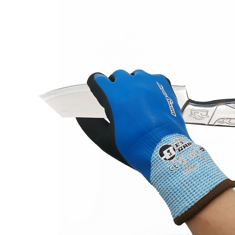 30C Makšķerēšanas darba cimdi Aukstumizturīgi Termiskā Aukstā uzglabāšana Bieza Griezuma Necaurlaidīga Unisex Nodiluma Vēja Necaurlaidīga Zema Temperatūra Āra Sports