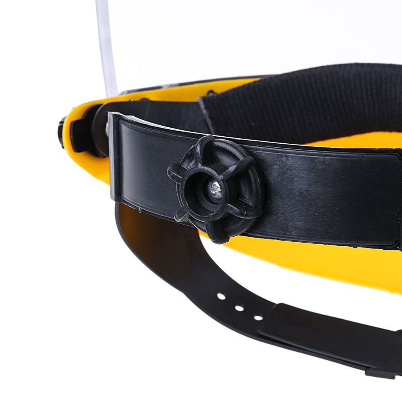 Μάσκα προστατευτικού κράνους Clear Full Face Shield για κατασκευές αυτοκινήτων