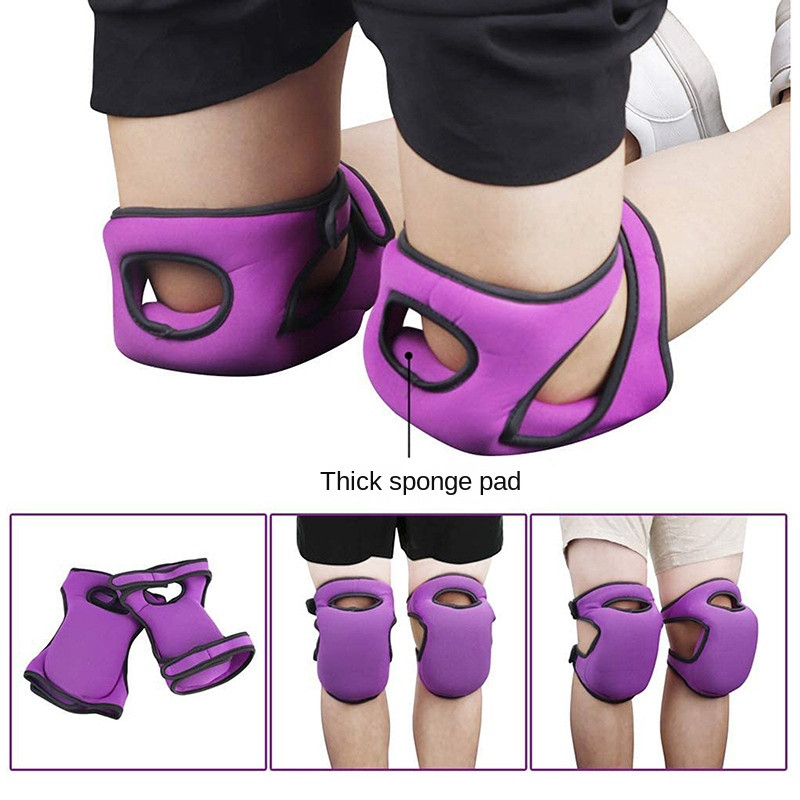 Ceļu sargi Elastīgi, mīksta putuplasta ceļgalu sargi Protective Builder ceļgalu aizsargi sporta darbam Dārzkopība Darba drošības piederumi