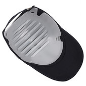 Kepurė Bump Insert Kepurė Beisbolas Vyriški Kepurės Saugumo Moteriškos Kietos Konstrukcijos Kepurės Reguliuojamas juodas Universalus pamušalas Vidinis