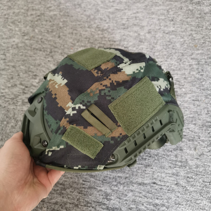 Greitas Wendy šalmo dangtelis, taktinis karinis kamufliažinis dangtelis, audinys Airsoft dažasvydžio šaudymo šalmas, skirtas FAST šalmo įrangai