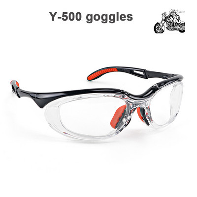 Y-500 HD védőszemüveg Páramentes, szélálló porálló ütésálló Szemüvegek Divat kültéri utazás Cseppcseppek elleni szemmaszk