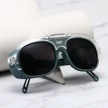 2PCS очила за заваряване IR3.0 дизайн устойчиви на удар отблясъци очила за защита от пръски Очила за рязане на заваръчен газ на открито колоездене маска за очи