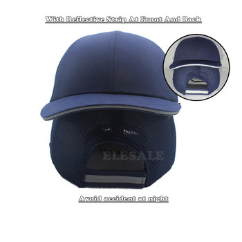 Νέο καλοκαιρινό καπάκι μπέιζμπολ προστατευτικό κράνος εργασίας με σκληρό καπέλο Hi-Viz για Προστασία κεφαλιού στο χώρο εργασίας