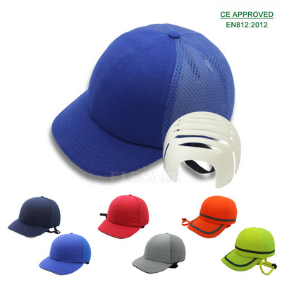 Нова лятна шапка с бейзболна шапка в стил защитна Hi-Viz каска Работна защитна каска за работна площадка Защита на главата