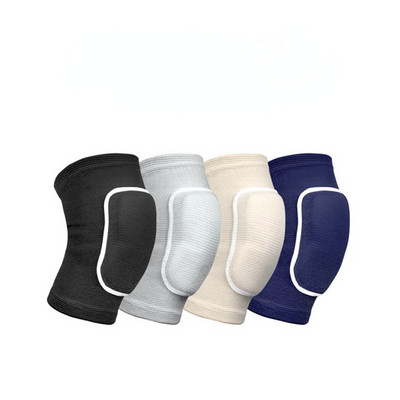 1 Pair Sports Knee Pad Adults Kid Dance Protector Knee Elastic Thicken Sponge Snees Brace Support for Gym Yoga Workout Training