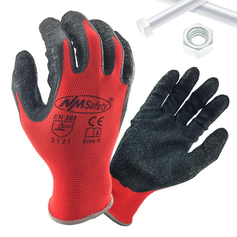 Промишлени ръкавици NMSafety Rubber Latex Coated Palm купете онлайн за използване в градината