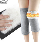 1 pāris āra sportam, silti, pagarināti ceļgalu sargi, aizsargi, elastīgi vilnas termiski plīša ceļgalu aizsargi, ceļgalu aizsargi, ceļgalu sargi, cieti
