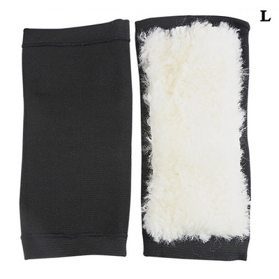 1 pāris āra sportam, silti, pagarināti ceļgalu sargi, aizsargi, elastīgi vilnas termiski plīša ceļgalu aizsargi, ceļgalu aizsargi, ceļgalu sargi, cieti