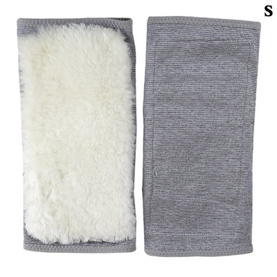 1 pāris āra sportam, silti, pagarināti ceļgalu sargi, aizsargi, elastīgi vilnas termiski plīša ceļgalu aizsargi, ceļgalu aizsargi, ceļgalu sargi, cieti