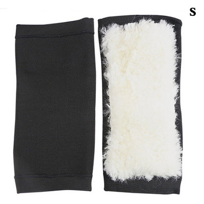 1 pāris āra sportam, silti, pagarināti ceļgalu sargi, aizsargi, elastīgi vilnas termiski plīša ceļgalu aizsargi, ceļgalu aizsargi, ceļgalu sargi, cieti