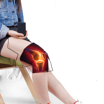 Electric Heating Relieve Knee Pads Ανακούφιση Πόνου Υποστήριξη Βραχοθεραπείας Αποκατάσταση τραυματισμών αρθρώσεων