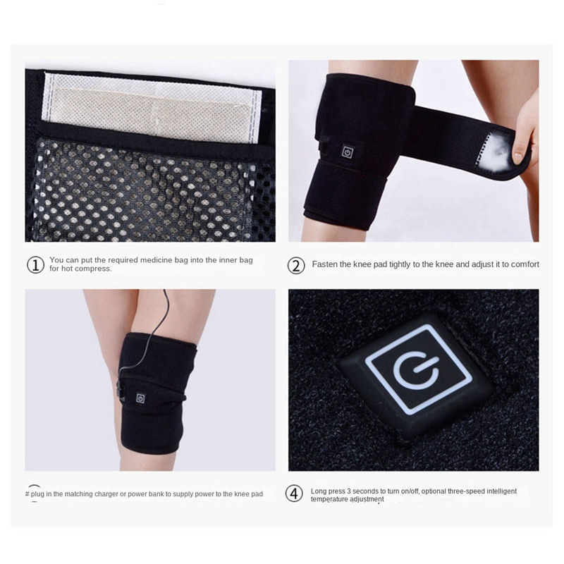 Elektrinis šildymas, malšinantis kelių pagalvėlės, skausmą malšinantis įtvaras, gydymas, sąnarių sužalojimo atstatymas, reabilitacija