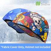 Sandian Dječja zaštitna kaciga Prekrivač od tkanine za Bicikl Bicikl Skuter Vožnja Biciklistička kaciga Štitnik Dodaci za pokrivala
