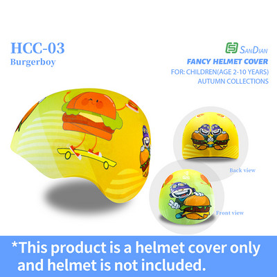 Sandian Dječja zaštitna kaciga Prekrivač od tkanine za Bicikl Bicikl Skuter Vožnja Biciklistička kaciga Štitnik Dodaci za pokrivala