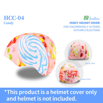 Sandian Dječja zaštitna kaciga Prekrivač od tkanine za Bicikl Bicikl Skuter Vožnja Biciklistička kaciga Štitnik Dodaci za pokrivala