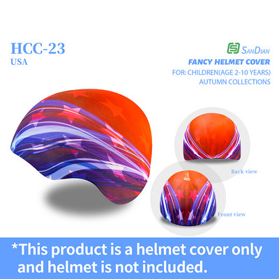 Sandian Dječja zaštitna kaciga Prekrivač od tkanine za Bicikl Bicikl Skuter Vožnja Biciklistička kaciga Štitnik Dodaci za pokrivala