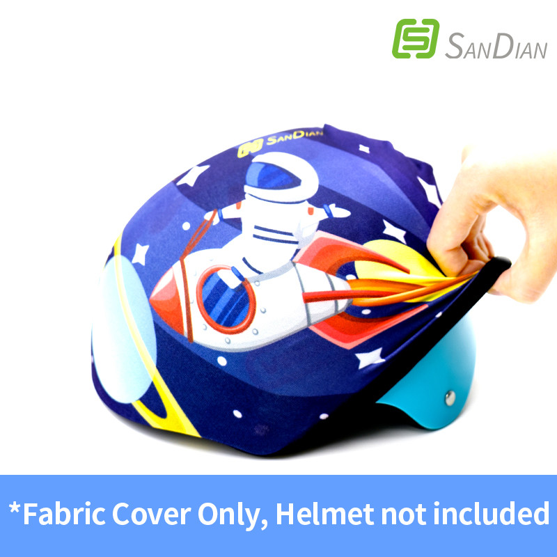 Sandian Dječja zaštitna kaciga Prekrivač od tkanine za Bicikl Bicikl Skuter Vožnja Biciklistička kaciga Štitnik Dodaci za pokrivala