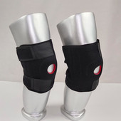 Plānas elpojošas sporta ceļgalu aizsargi Trīskārša spiediena viegls elpojošs badmintons Tenisa alpīnisma ceļa locītavas aizsardzība