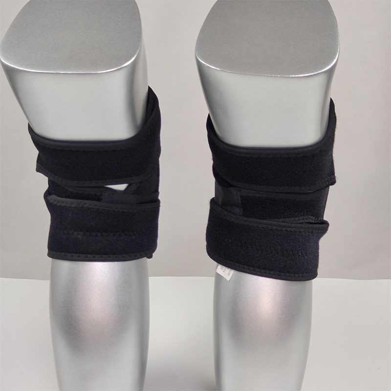 Plānas elpojošas sporta ceļgalu aizsargi Trīskārša spiediena viegls elpojošs badmintons Tenisa alpīnisma ceļa locītavas aizsardzība