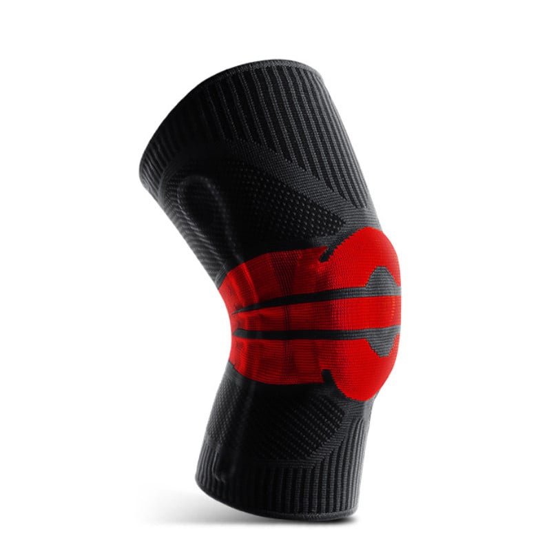 Viengabala atsperu tērauda stabilizators paliek atvērts - Patella ceļa locītavas balsta spilventiņu aizsargs stabilitātei Neliela ceļa skriemelis nestabilitāte