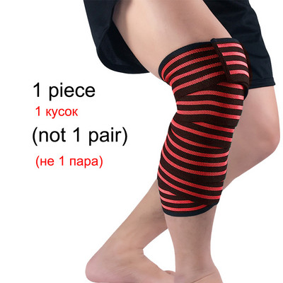 1 PC Súlyemelő Rugalmas Kötöző Térdvédők Védőfelszerelés Térdborítások Támogatás Pad Merevítő Fitness Kosárlabda Röplabda