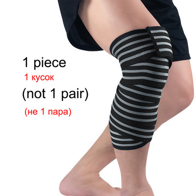 1 PC Súlyemelő Rugalmas Kötöző Térdvédők Védőfelszerelés Térdborítások Támogatás Pad Merevítő Fitness Kosárlabda Röplabda