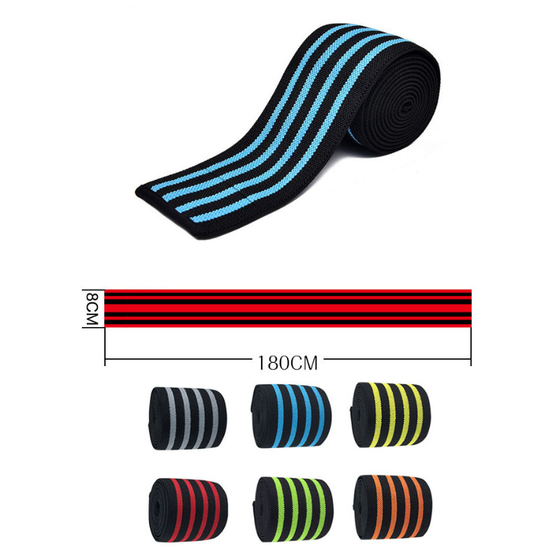 1 PC Súlyemelő Rugalmas Kötöző Térdvédők Védőfelszerelés Térdborítások Támogatás Pad Merevítő Fitness Kosárlabda Röplabda