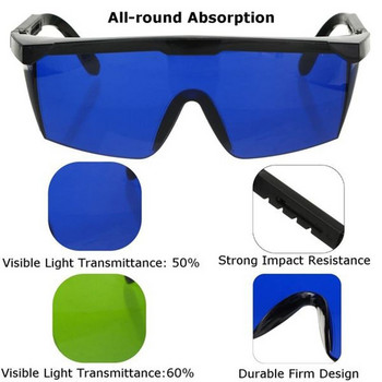 Προστατευτικά αντικραδασμικά αντικραδασμικά γυαλιά εργασίας εργατικά γυαλιά λέιζερ Προστατευτικά γυαλιά προστασίας ματιών