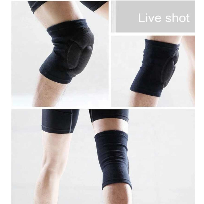 2 τμχ/Σετ Αθλητικά Ανδρικά Ελαστικά Επιγονατάκια Υποστήριξη Γυμναστήριο Στήριγμα Μπάσκετ Ανδρικά αντιολισθητικά επιγονατάκια Γυναικεία