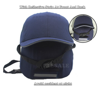 Υψηλής ποιότητας καπάκι ασφαλείας για εργασία Κράνος καπέλο μπέιζμπολ Προστατευτικό σκληρό PP κέλυφος Προστασία κεφαλής στο χώρο εργασίας στο σπίτι