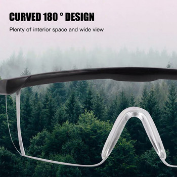 12 τμχ Αδιάβροχα γυαλιά για μάτια Προστατευτικά γυαλιά Αθλητικά αντιανεμικά γυαλιά προστασίας εργασίας Γυαλιά προστασίας για υπολογιστή Προστατευτικά γυαλιά ασφαλείας