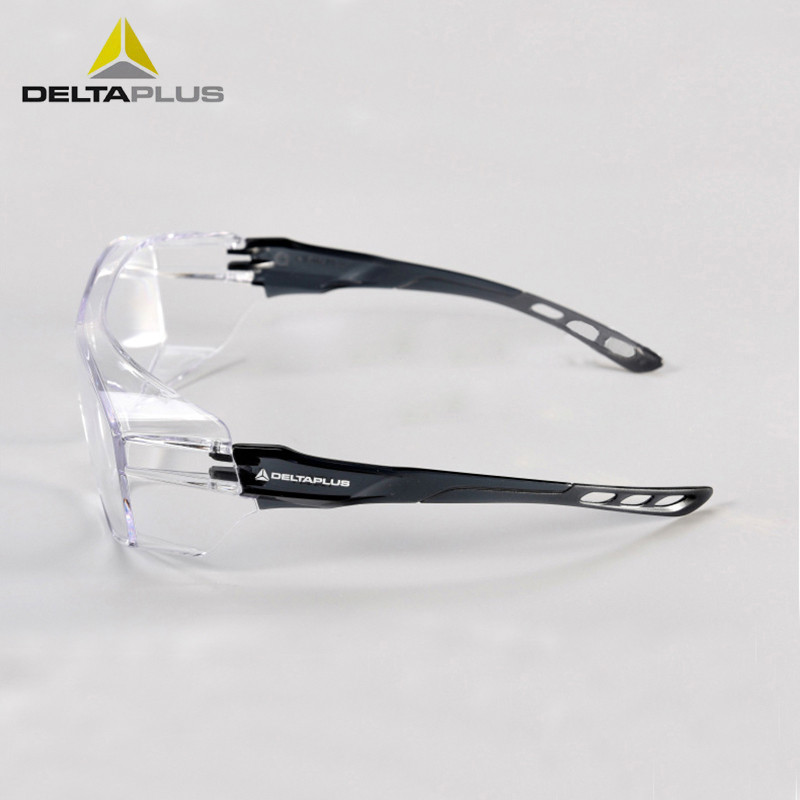 DELTAPLUS zaštitne naočale prozirne zaštitne naočale otporne na ogrebotine otporne na prašinu otporne na vjetar laboratorijske naočale s lećama za računala protiv udaraca