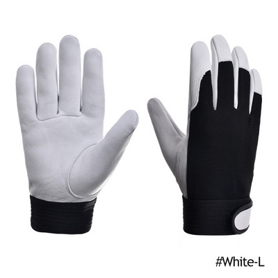 Govs ādas darba cimdi Drošība Darba aizsardzība Dārzs Sports Motociklu vadītāji Strādnieki Darbs Metināšana Nodilumizturīgi cimdi