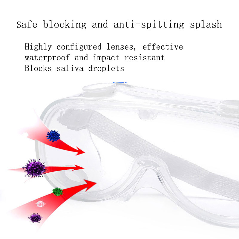 Aizsargbrilles Aizsargbrilles Ūdensnecaurlaidīgas Pret miglas Peldkostīmi Brilles Triecienizturīgs Putekļu necaurlaidīgs Šļakatu necaurlaidīgs sejas maska LYZ001