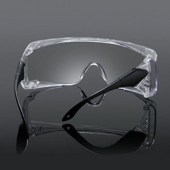 Нов стил Очила с регулируем ъгъл HD против замъгляване Защита от удари против капки Маска за очи Защита при колоездене Може да носи очила за късогледство
